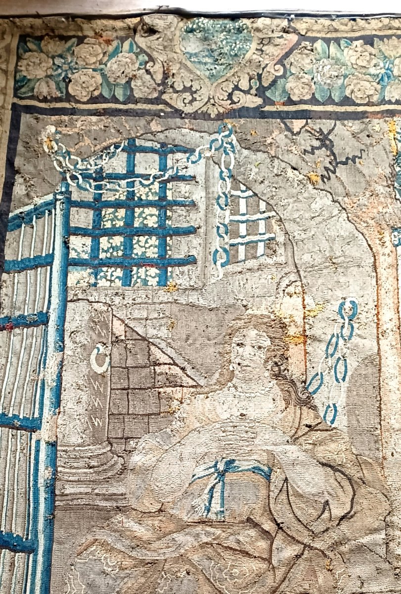 Tapisserie des Flandres début XVIIÈME -photo-2