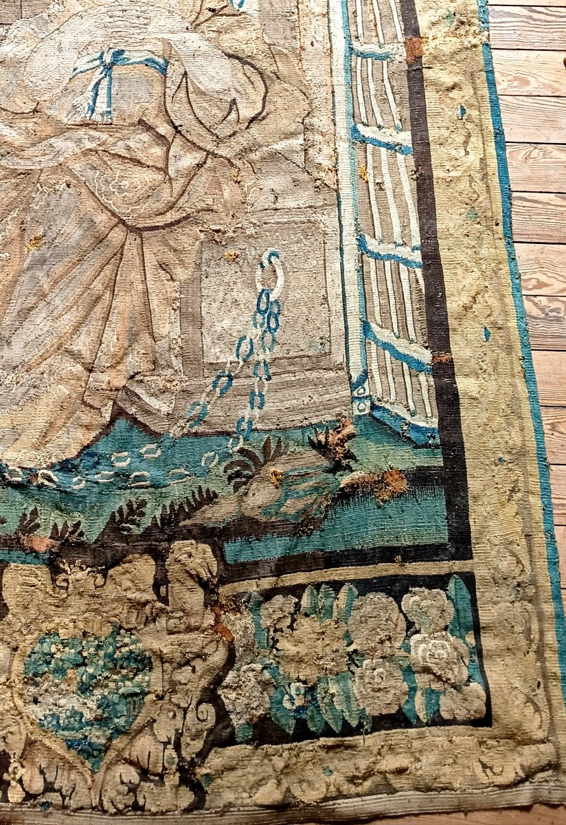 Tapisserie des Flandres début XVIIÈME -photo-4