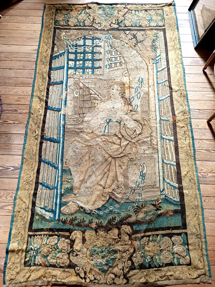 Tapisserie des Flandres début XVIIÈME 