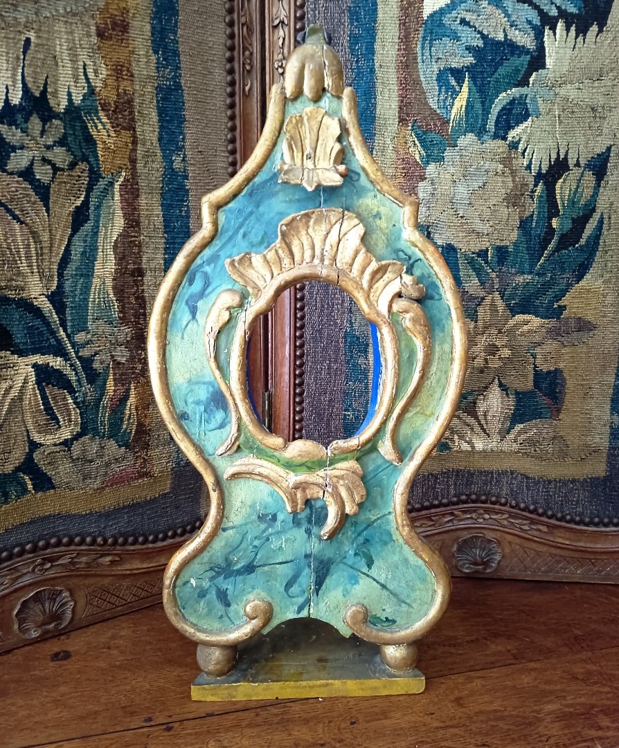 Grand porte reliquaire Italien xviiième
