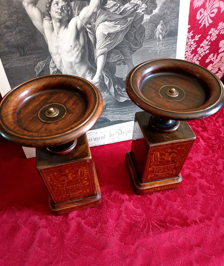 Pair Of Tazza Cups From The Charles X Period-photo-1