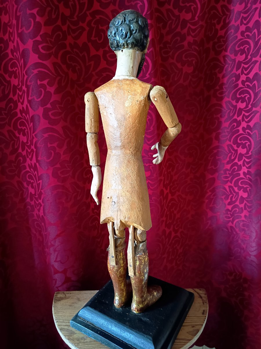 Articulated Procession Figure Or "capipote," 17th-century France.-photo-4