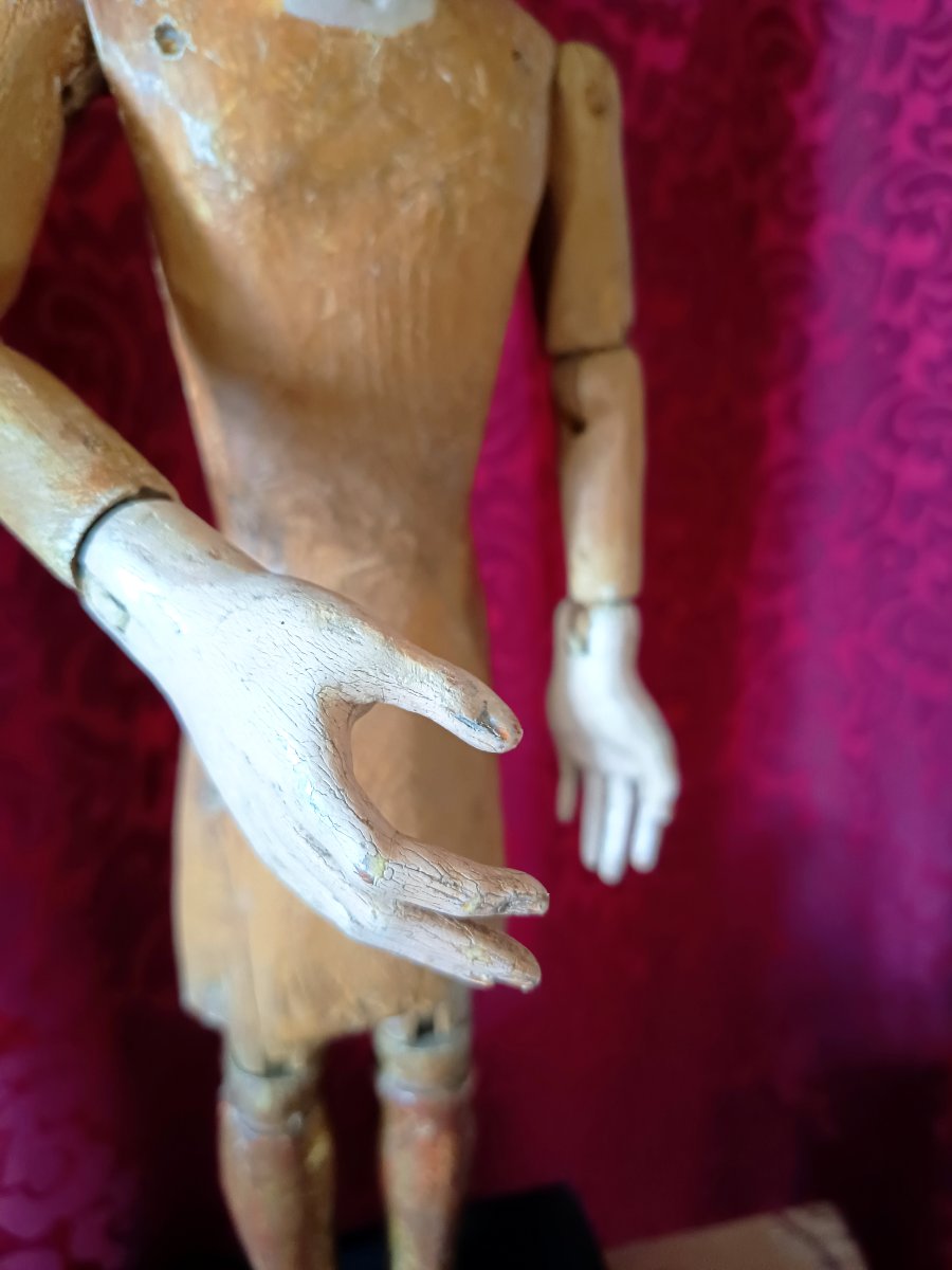 Articulated Procession Figure Or "capipote," 17th-century France.-photo-5