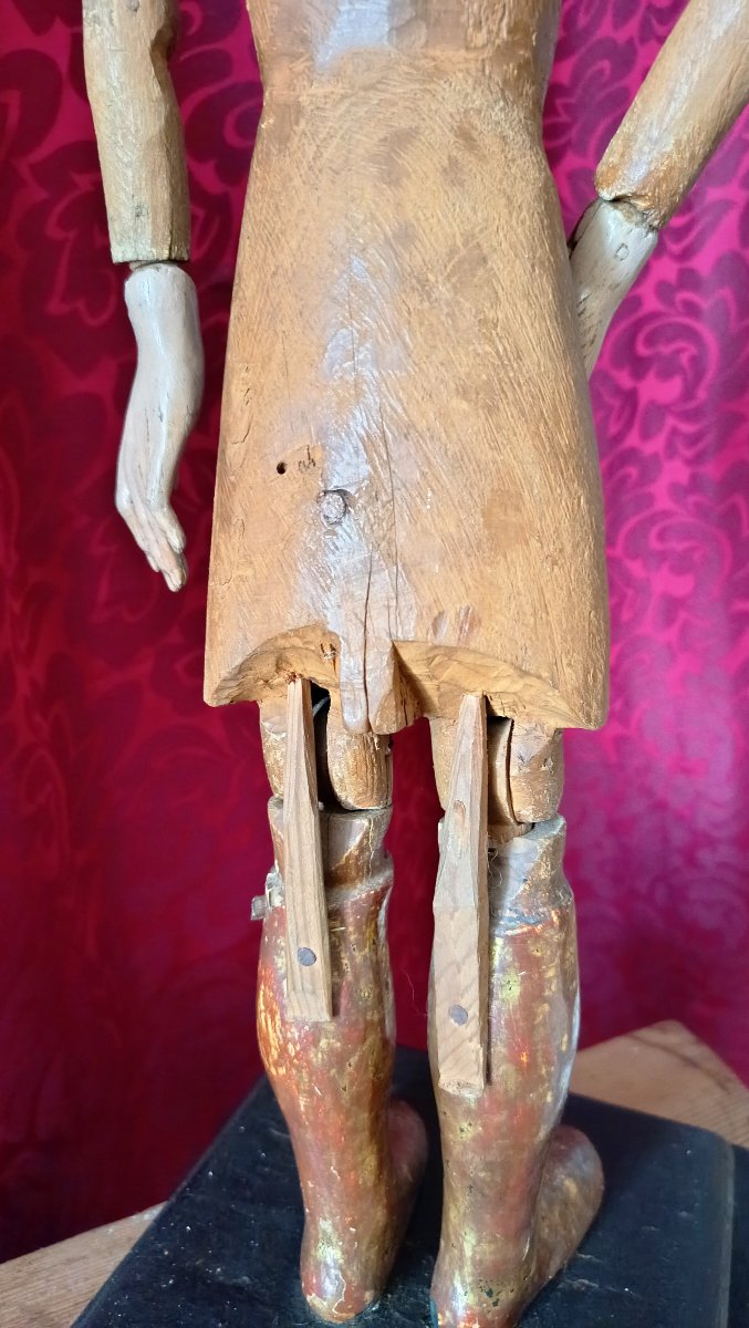 Articulated Procession Figure Or "capipote," 17th-century France.-photo-6