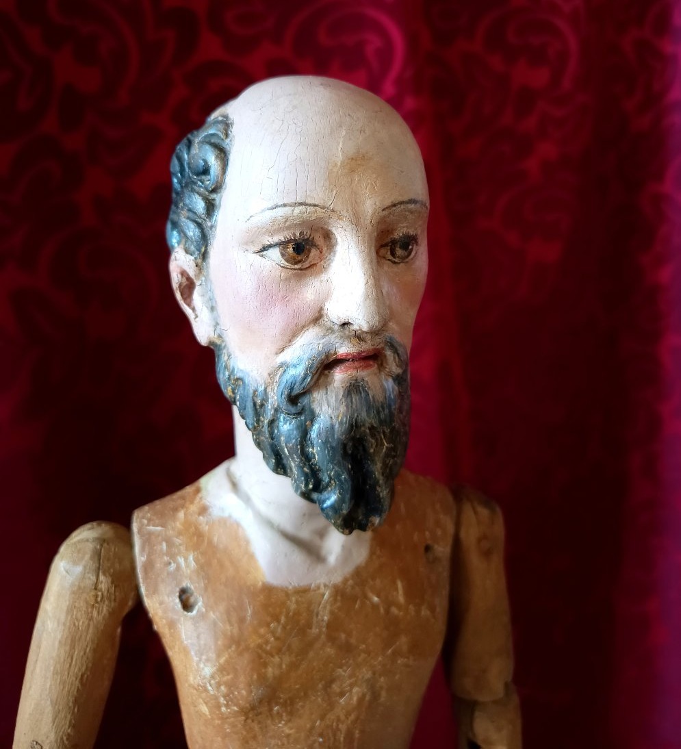 Articulated Procession Figure Or "capipote," 17th-century France.