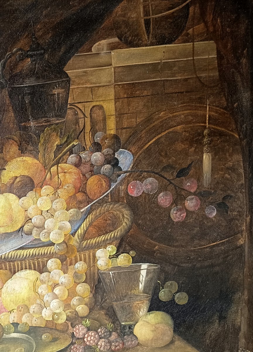 Nature morte aux fruits et à la riche vaisselle, d’après Jan Davidsz. de Heem (1606-1684)-photo-3
