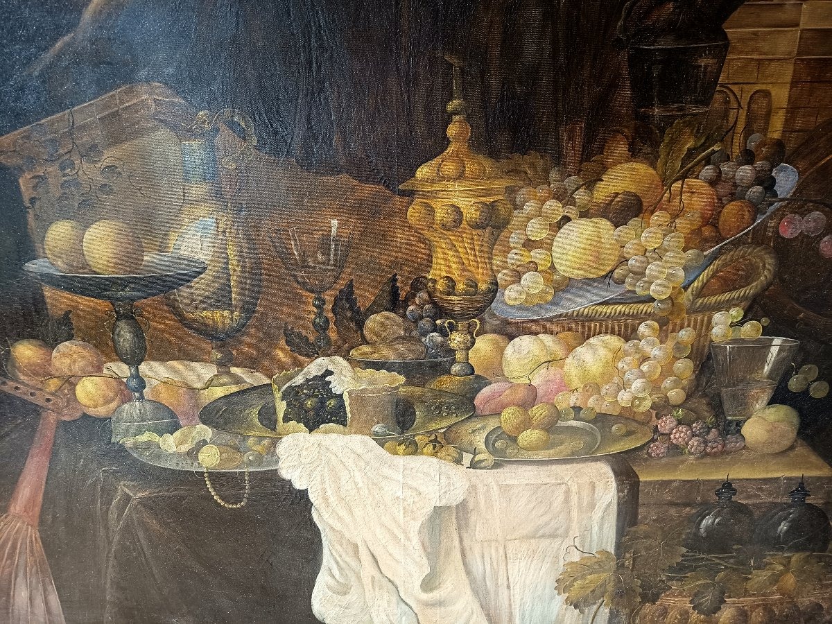 Nature morte aux fruits et à la riche vaisselle, d’après Jan Davidsz. de Heem (1606-1684)