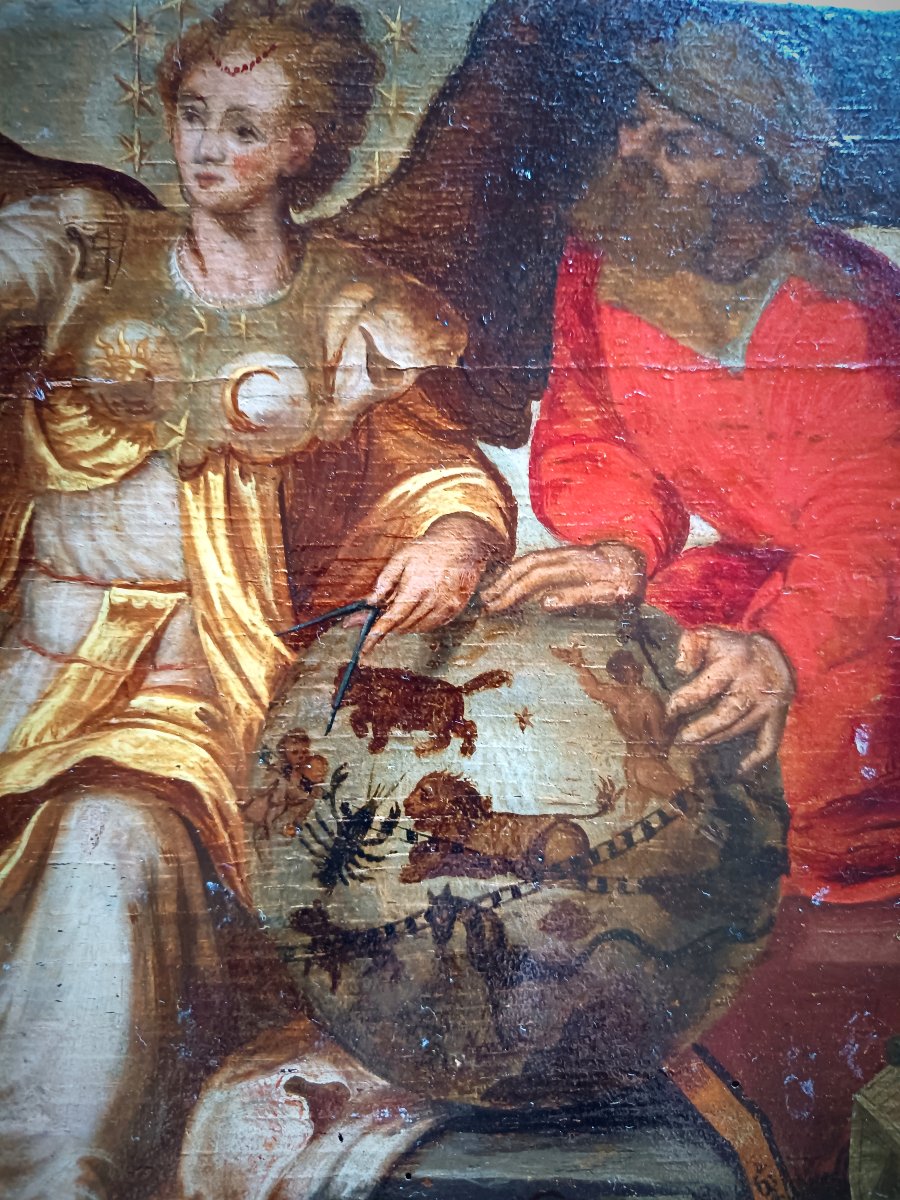 Allégorie de l'Astronomie — entourage de Maarten de Vos et Frans Floris, fin XVIème siècle -photo-3