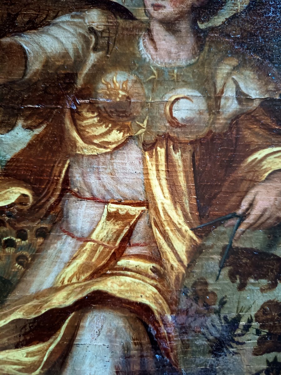 Allégorie de l'Astronomie — entourage de Maarten de Vos et Frans Floris, fin XVIème siècle -photo-4