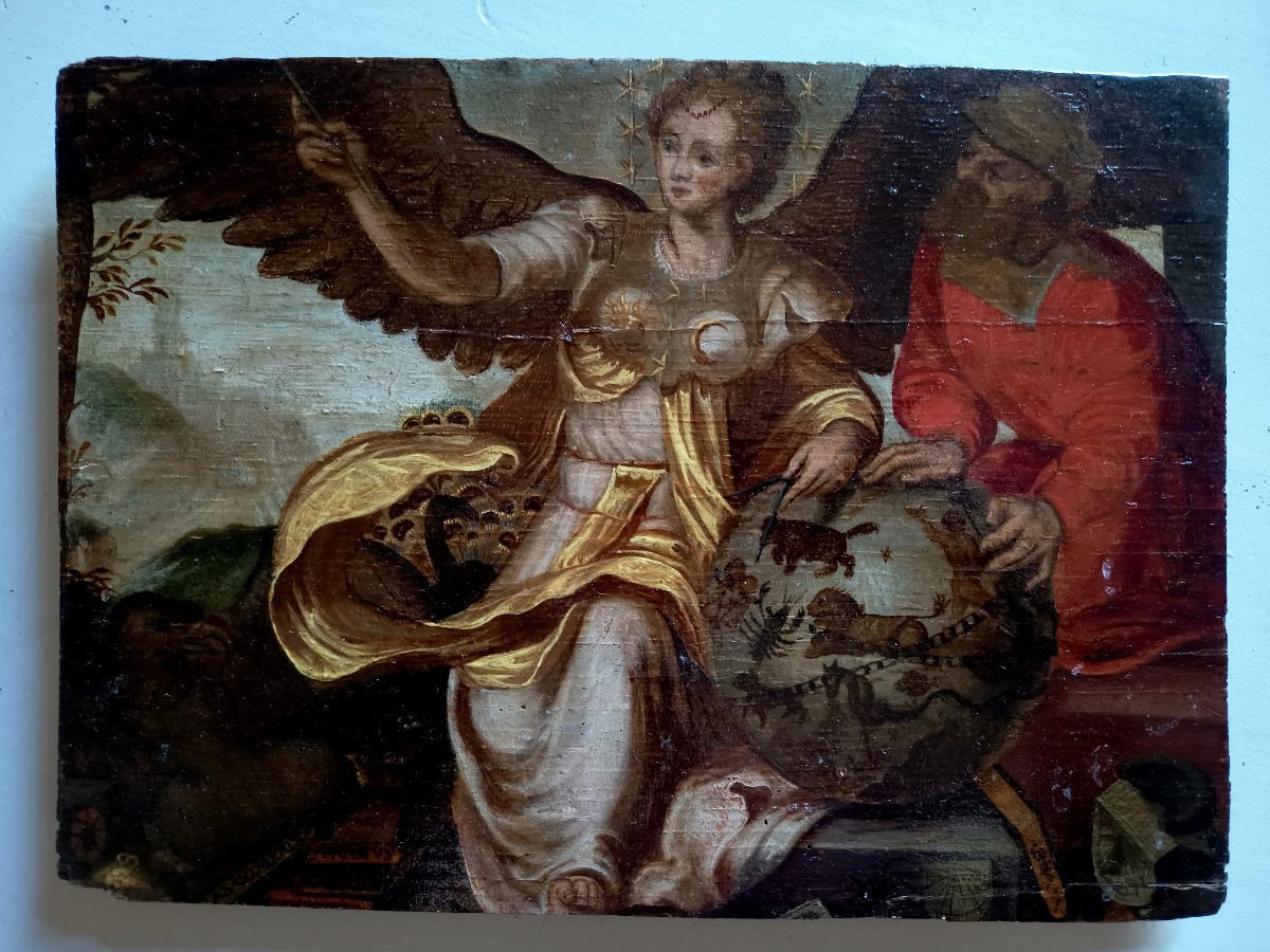 Allégorie de l'Astronomie — entourage de Maarten de Vos et Frans Floris, fin XVIème siècle 