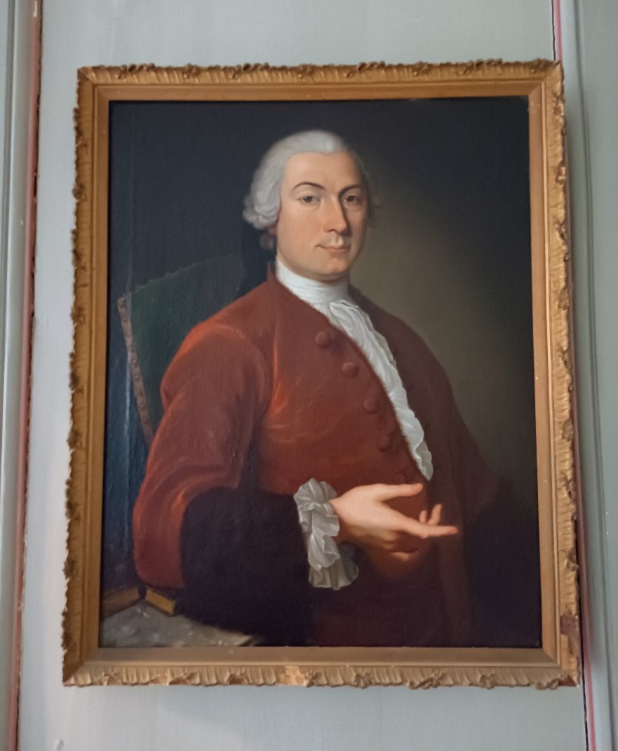  Paire de portraits en pendant "d'alliance" - École Française d'époque Louis XV, vers 1740-photo-2