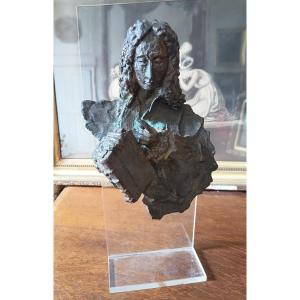 Buste en bronze de Pierre Fauchard