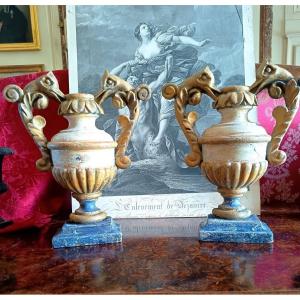 Pair Of Palm Holders Late 18th Century Italy