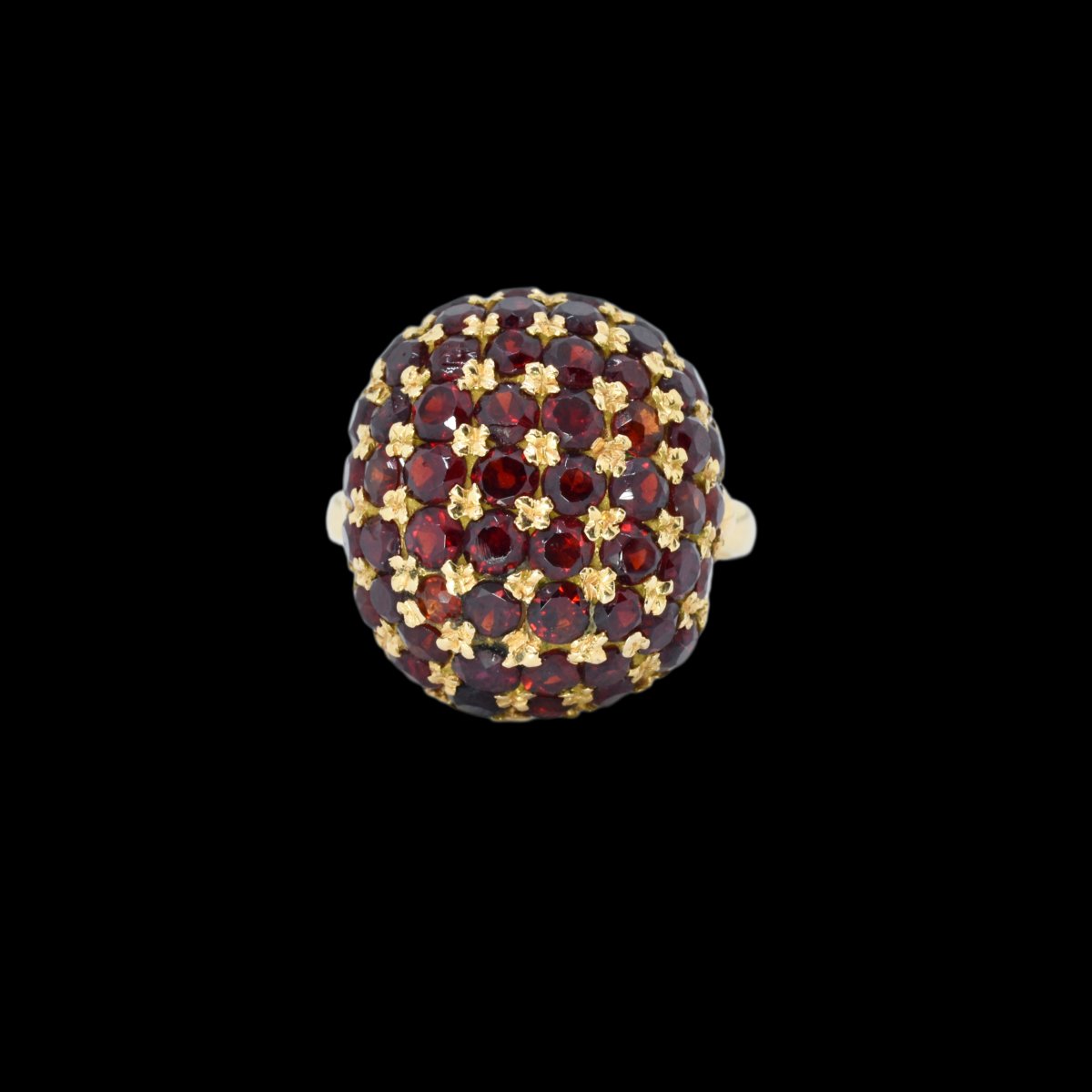 Bague Pompadour Or 18 Carats / Rubis-photo-4