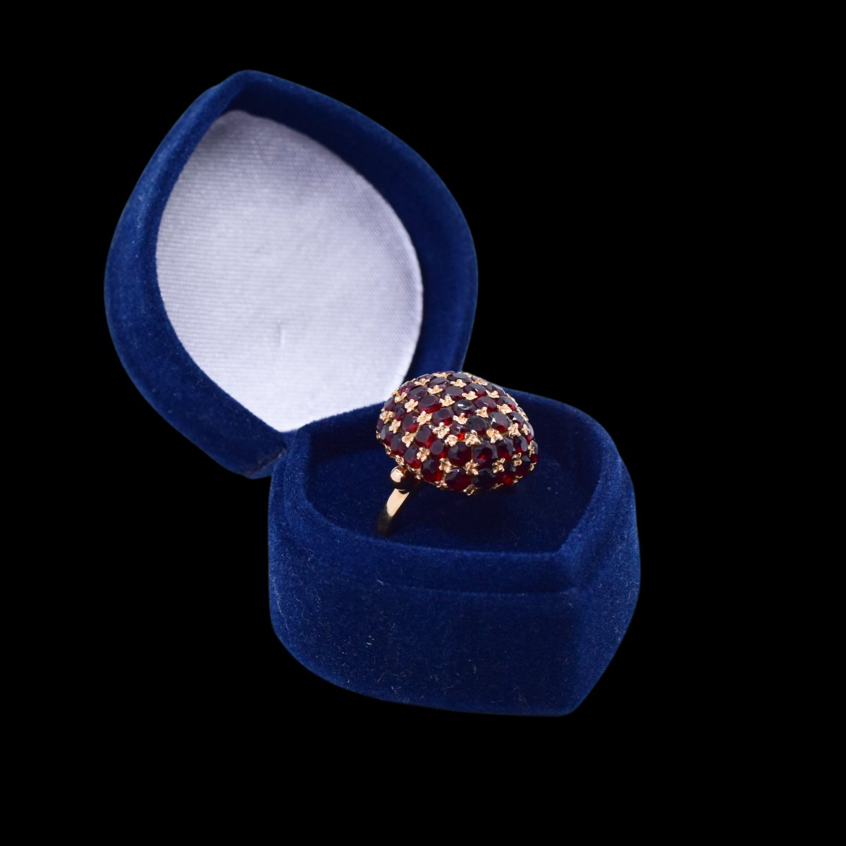 Bague Pompadour Or 18 Carats / Rubis-photo-1