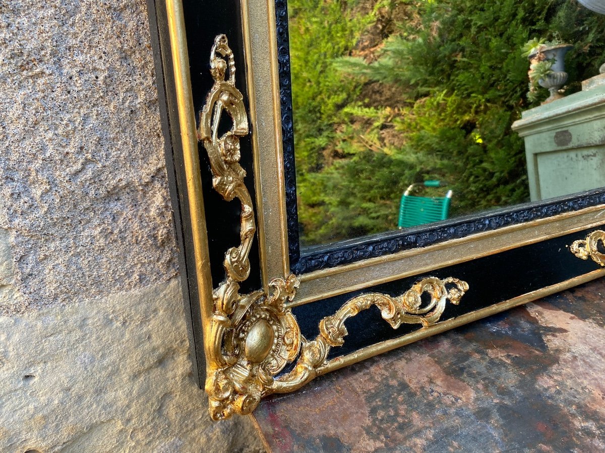 Restoration Mirror 88x71 Cm-photo-1