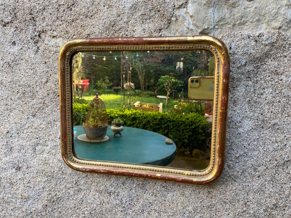 Louis-philippe Mirror 30 X 25 Cm-photo-2