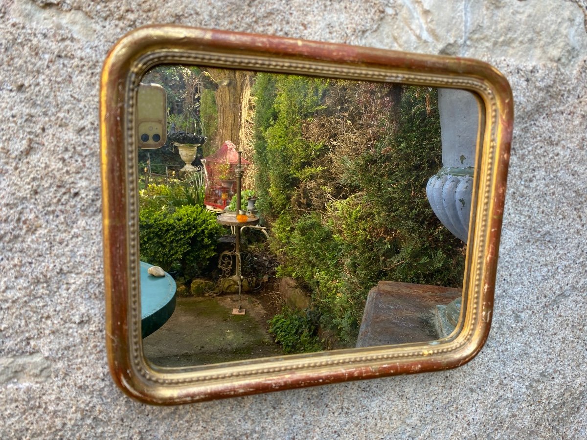 Miroir Louis-philippe 30 X 25 Cm