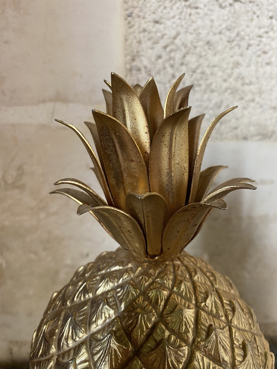 Seau à glace Ananas Mauro Manetti 1970-photo-3