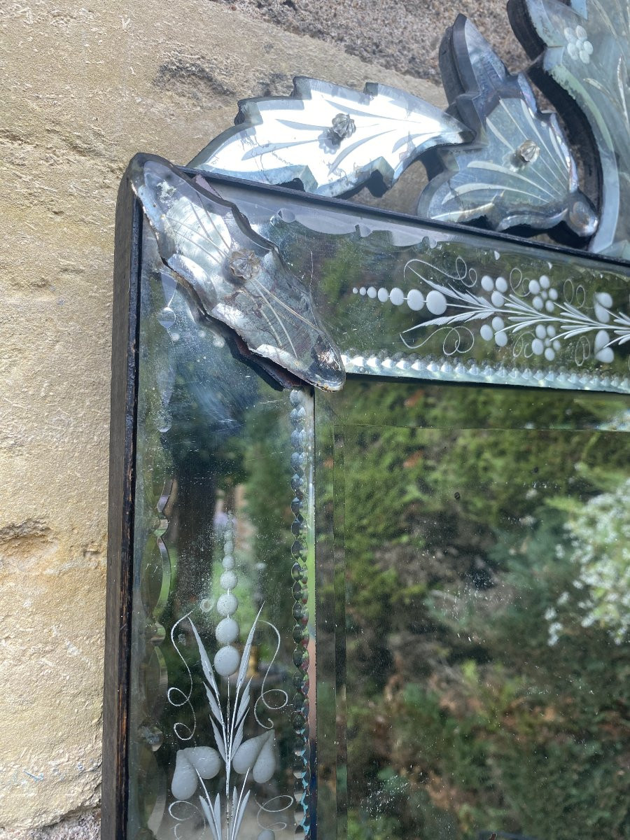 Miroir vénitien vers 1900-photo-6