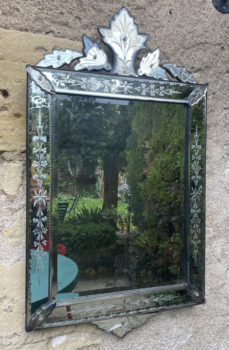 Miroir vénitien vers 1900