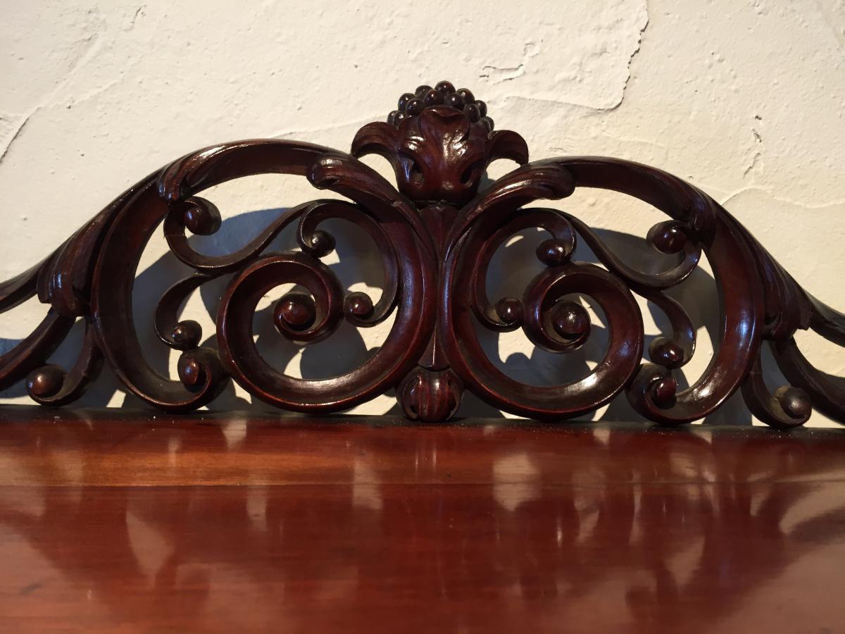 Showcase Napoleon III, Mahogany-photo-4