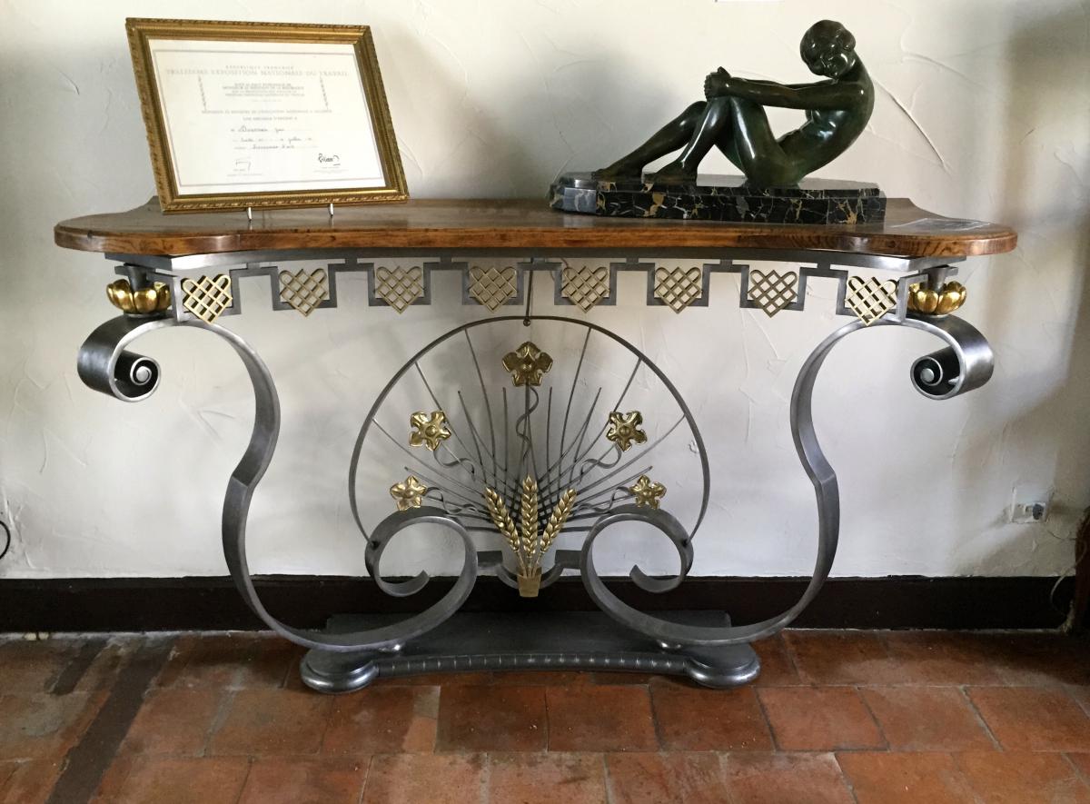 Console, Ironwork, Jean Bourreau-photo-2