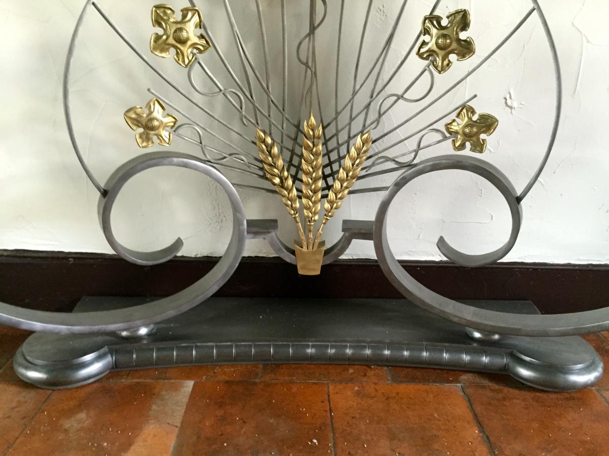 Console, Ironwork, Jean Bourreau-photo-4