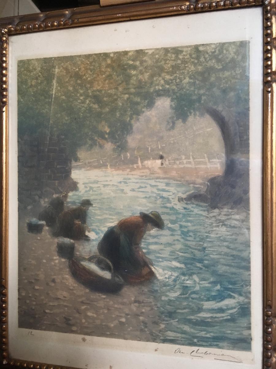 The Lavandière, Arsène Chabanian (1864-1949)