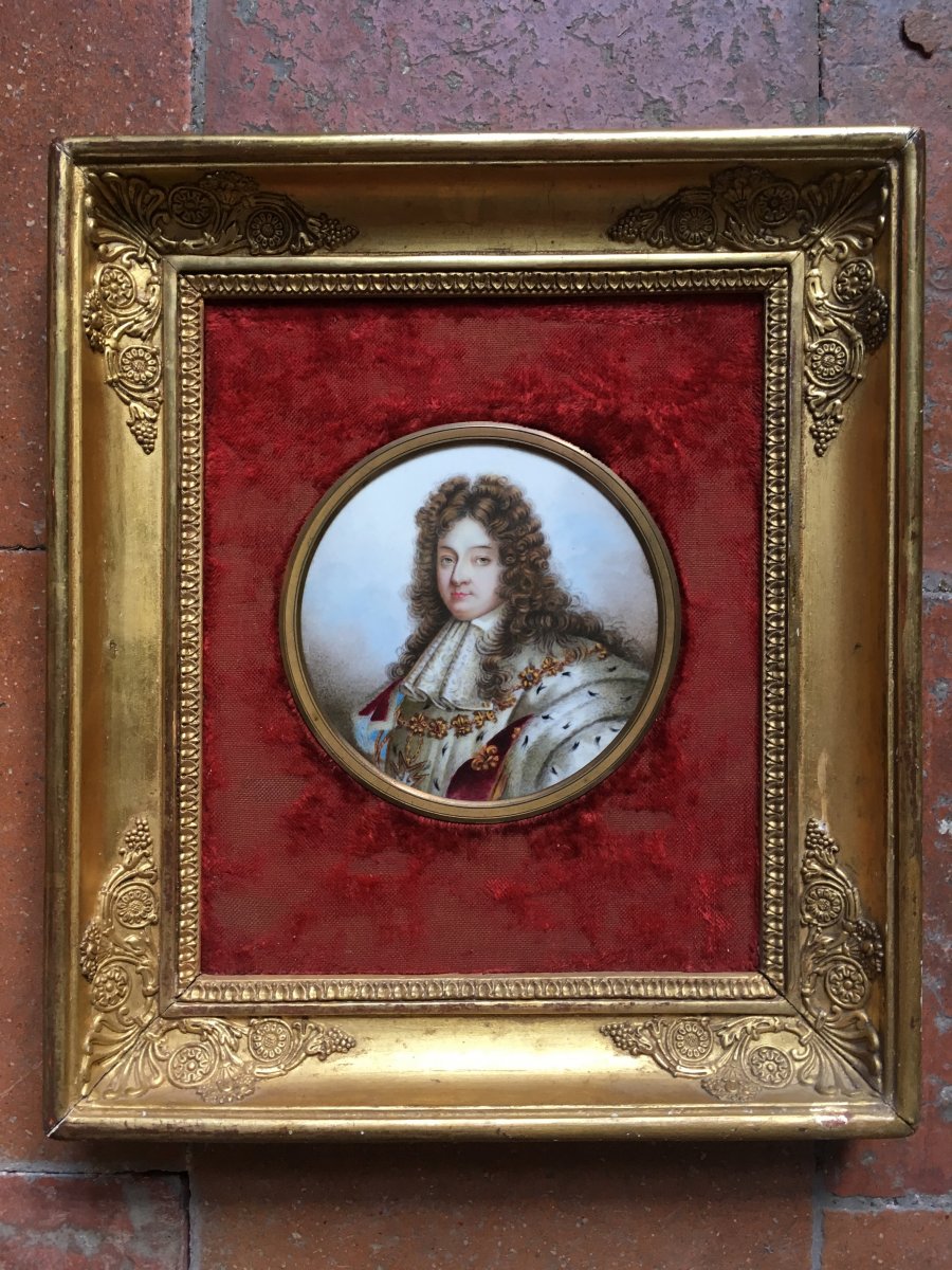 Portrait Of Louis XIV In Costume Of Rite, Restoration