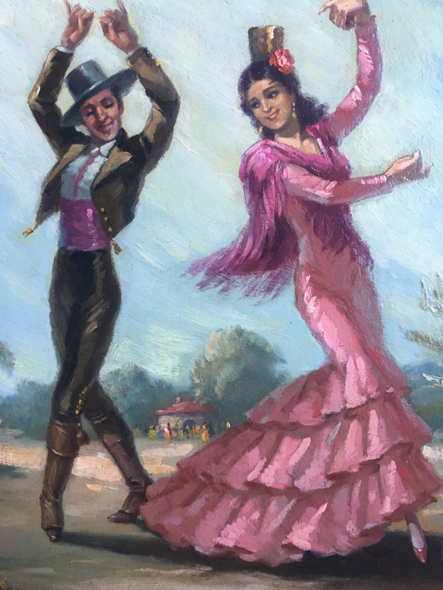 Les Danseurs De Flamenco Par Salvador Sanchis-photo-2