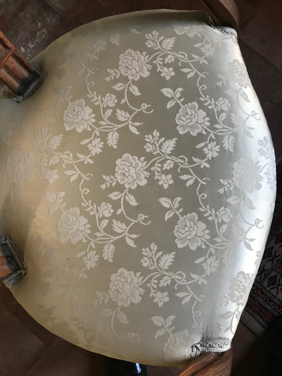 Fauteuil d'époque Louis XVI-photo-4