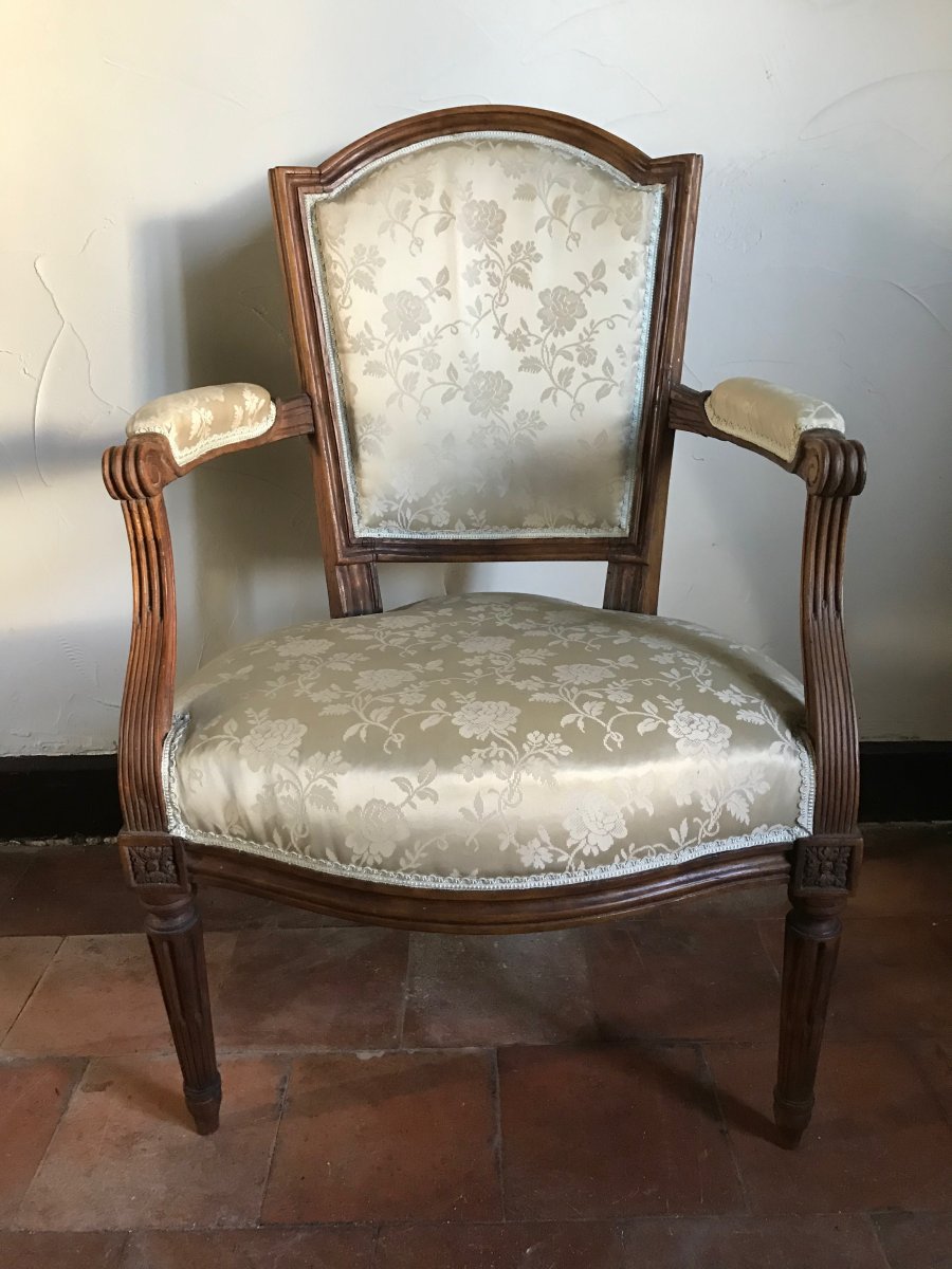 Fauteuil d'époque Louis XVI