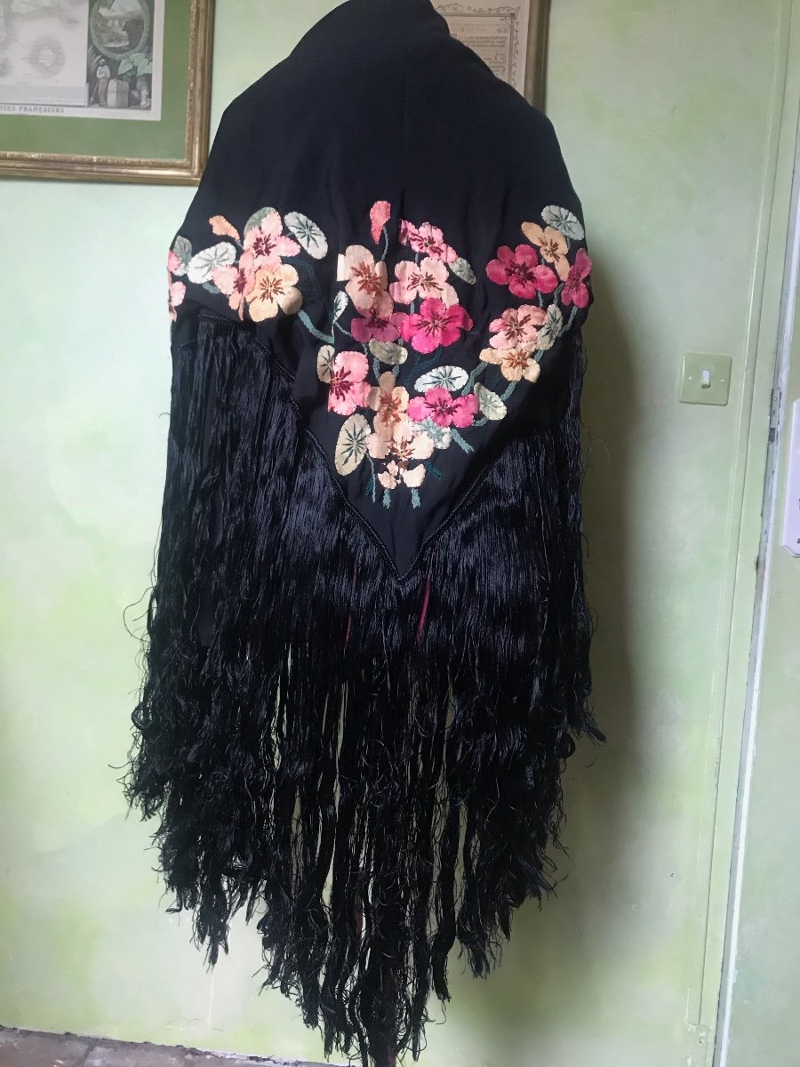 Châle de flamenco début XXème