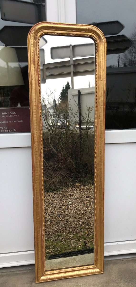 Miroir Louis-philippe 140 X 40,5 Cm