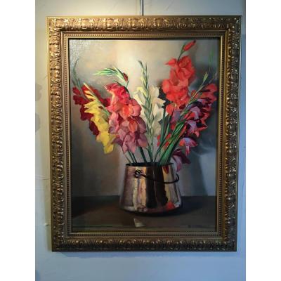 Bouquet Of Gladioli Years 60-70