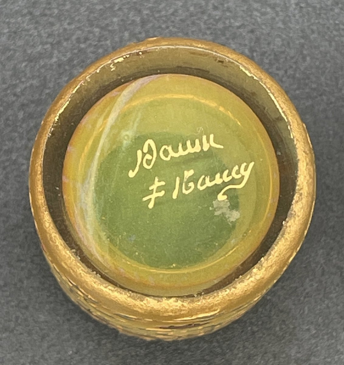 Flacon De Parfum Daum Nancy "Au Chardon"-photo-2