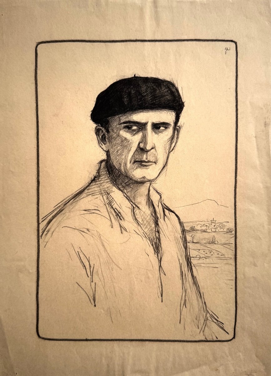 Raymond Silvy-leligois (1901-1927) Pays Basque Biarritz Cambo Pablo Tillac Lot De 40 Dessins -photo-2