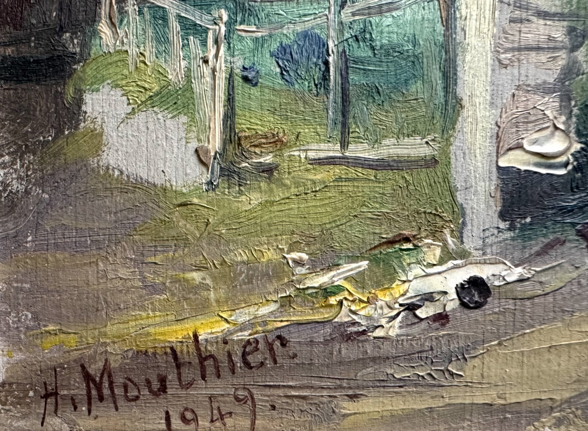 Hippolyte Mouthier (1880-1975) Grenoble Montagne La Grave La Meije Hautes Alpes-photo-3