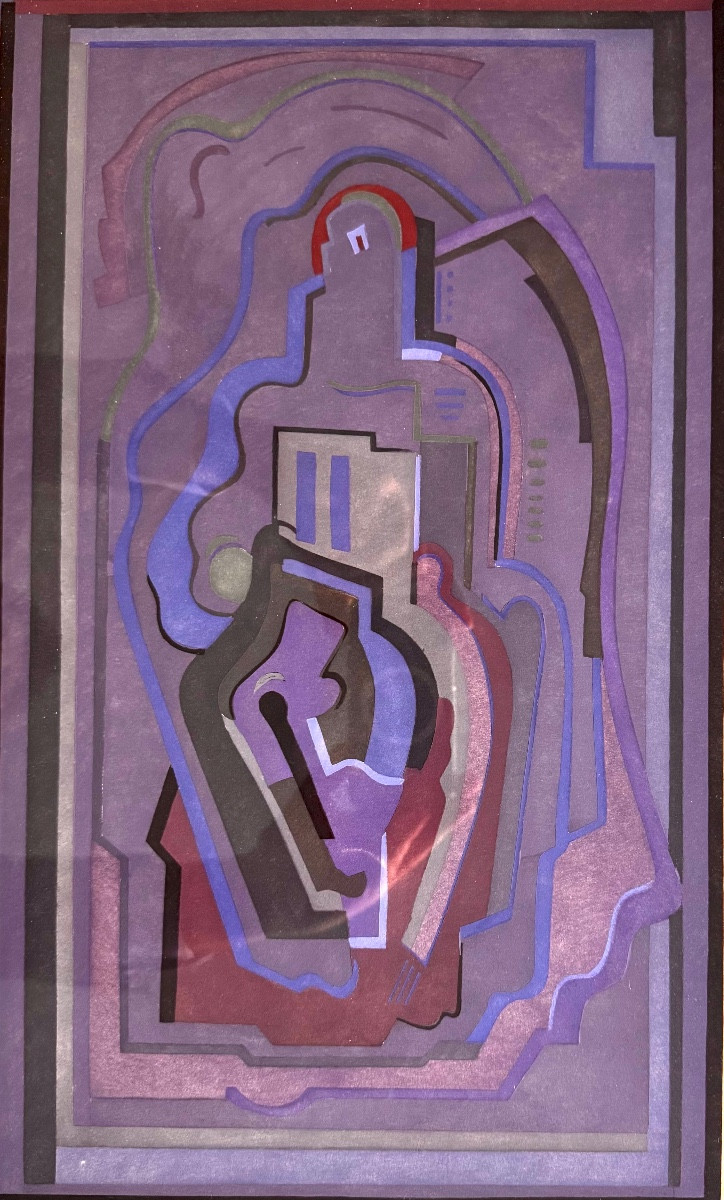 Eva Sydney Hone Rha (1894-1955) Dublin Irish Painter Moly Sabata Gleyzes Dangar Stencil-photo-1