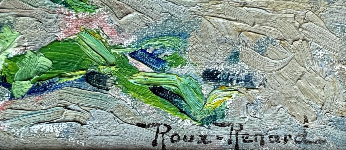 Marius ROUX-RENARD (1870-1936) Orange Avignon Félibre Grenades de Provence-photo-3