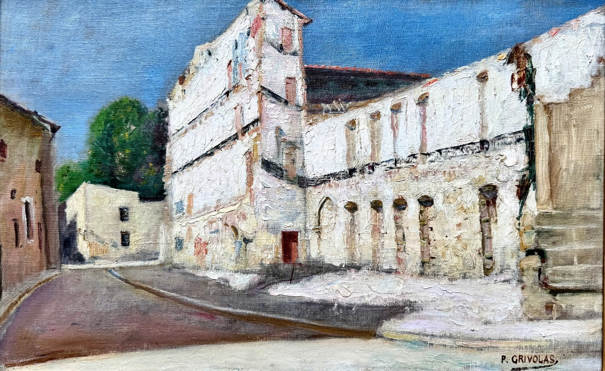 Pierre Grivolas (1823-1906) Provence Comtadine Félibre Ecole des Beaux-Arts d'Avignon