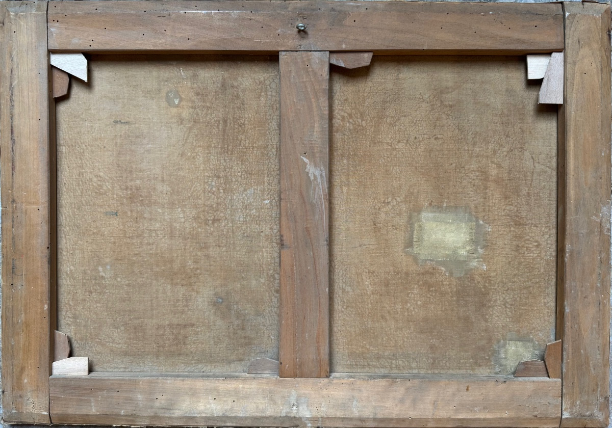 Anonyme Ecole Française autour de 1900 vendange vigneron vin vigne-photo-2