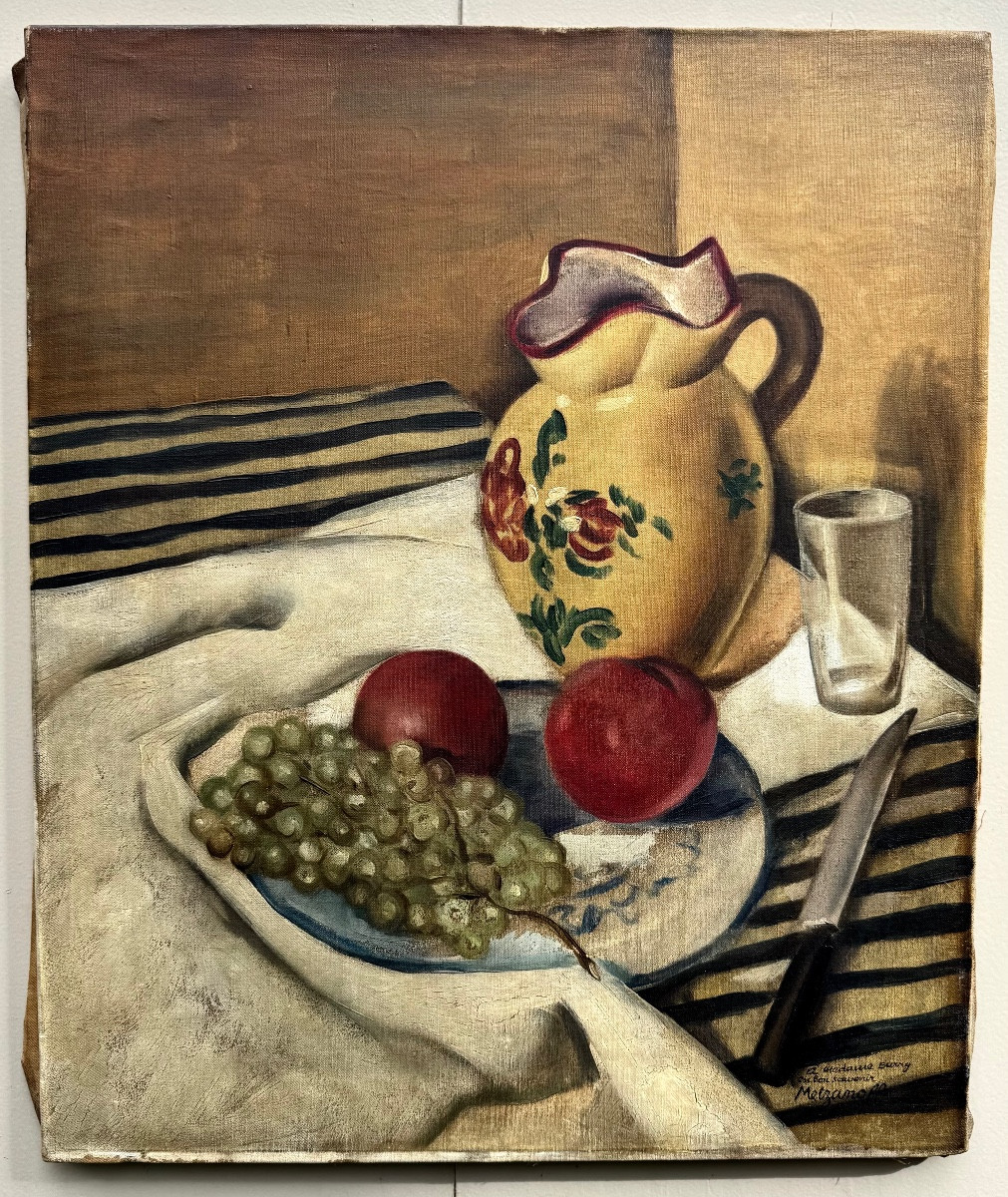 Aris Metzanoff, Russian School, School Of Paris, Still Life -photo-4