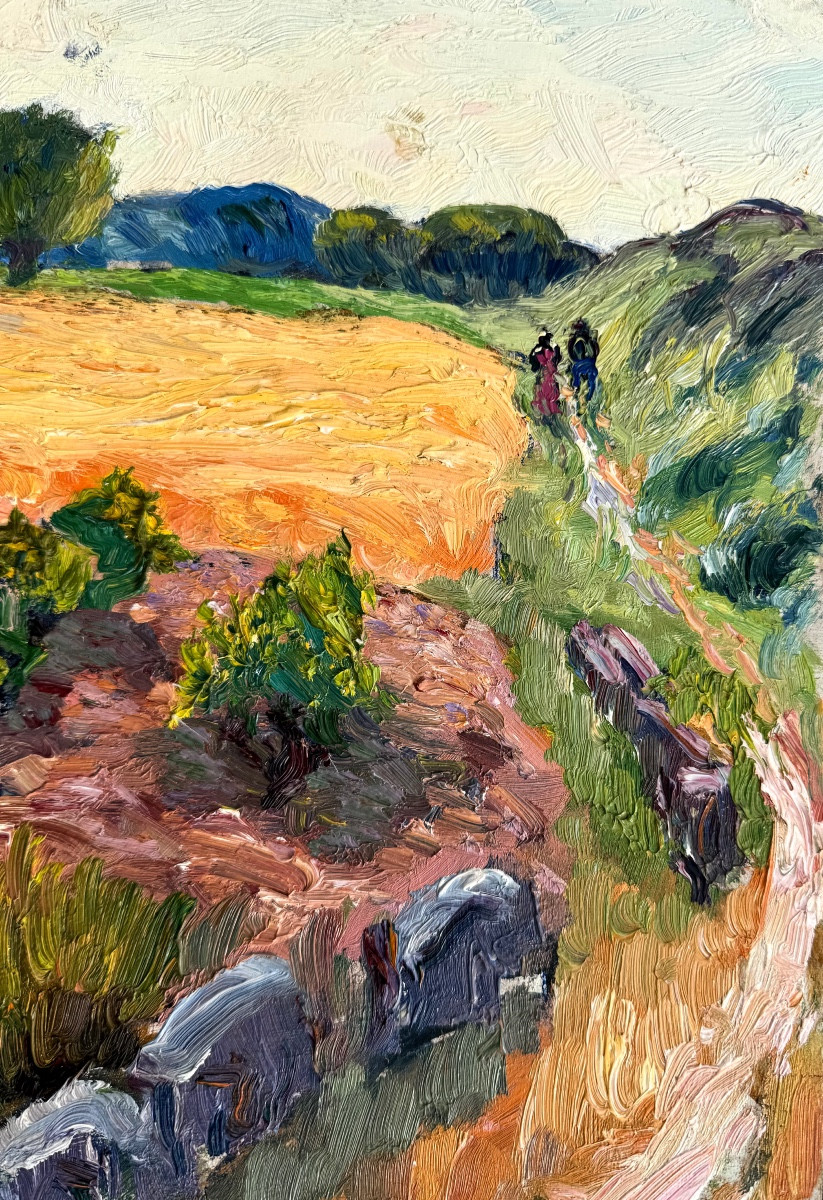 René Seyssaud (1867-1952) Provence Marseille Saint-Chamas Avignon paysage fauve-photo-2