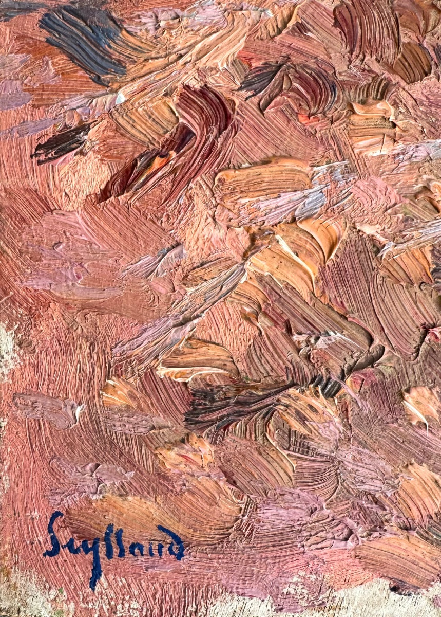 René Seyssaud (1867-1952) Provence Marseille Saint-Chamas Avignon paysage fauve-photo-3