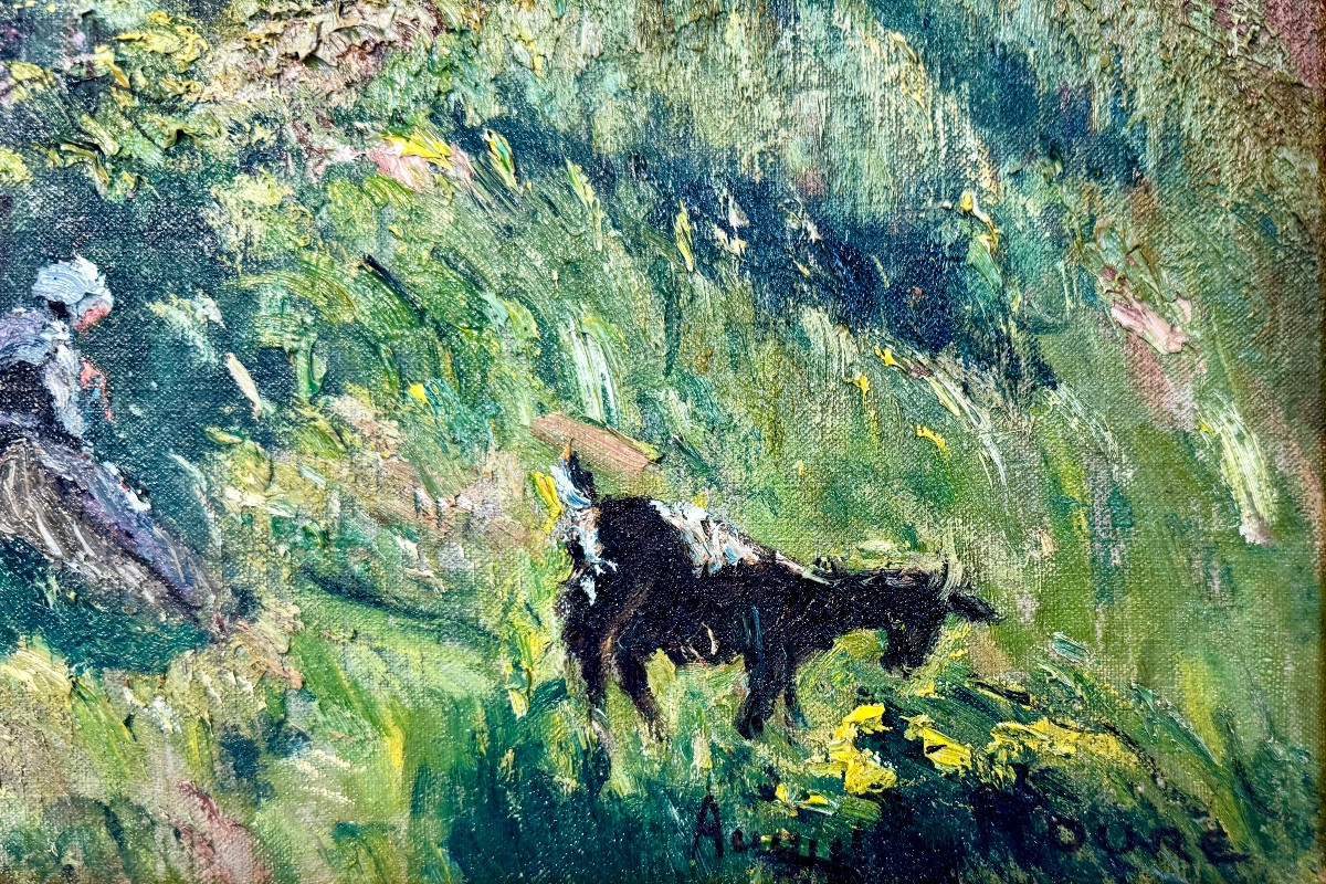 Auguste Roure (1878-1936) Provence Avignon Chapelle Saint-Vérédème à Pujaut (Gard)-photo-4