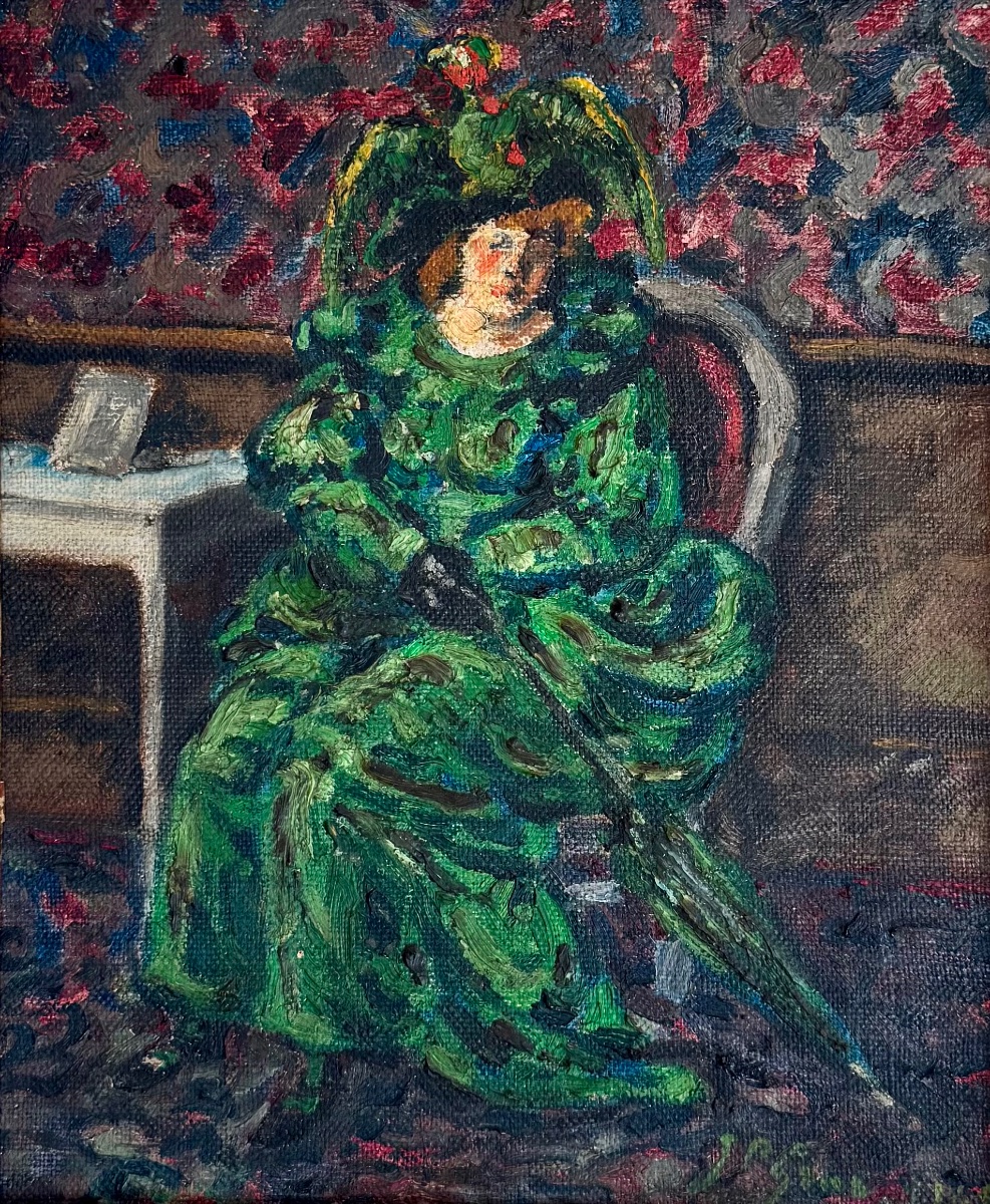 Jean-pierre Gras (1879–1964) Provence Avignon Félibre Madame Grosoiseau, 1943