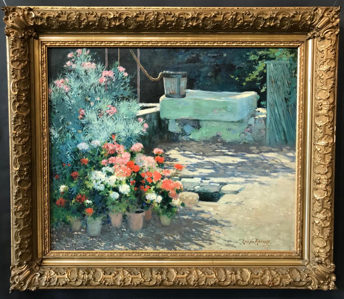 Marius Roux-fox (1870-1936) - Orange-avignon-flowers-provence-photo-4