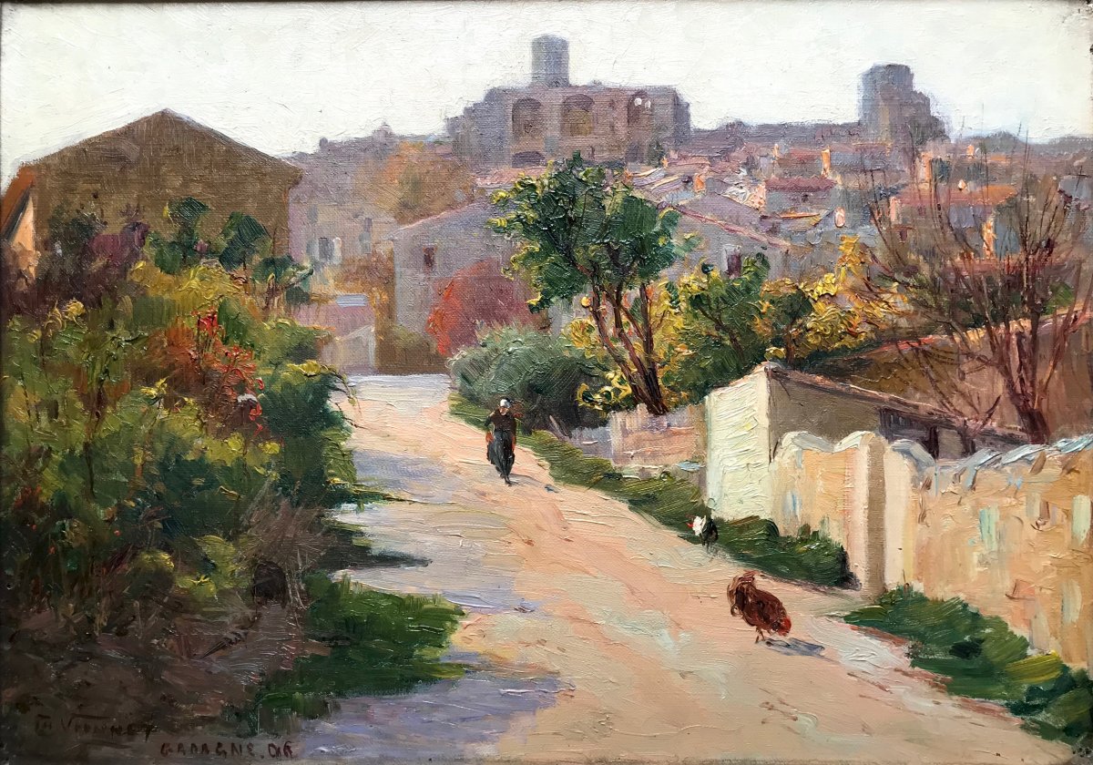 Charles Vionnet (1858-1923)-Avignon-Provence-châteauneuf-de-Gadagne